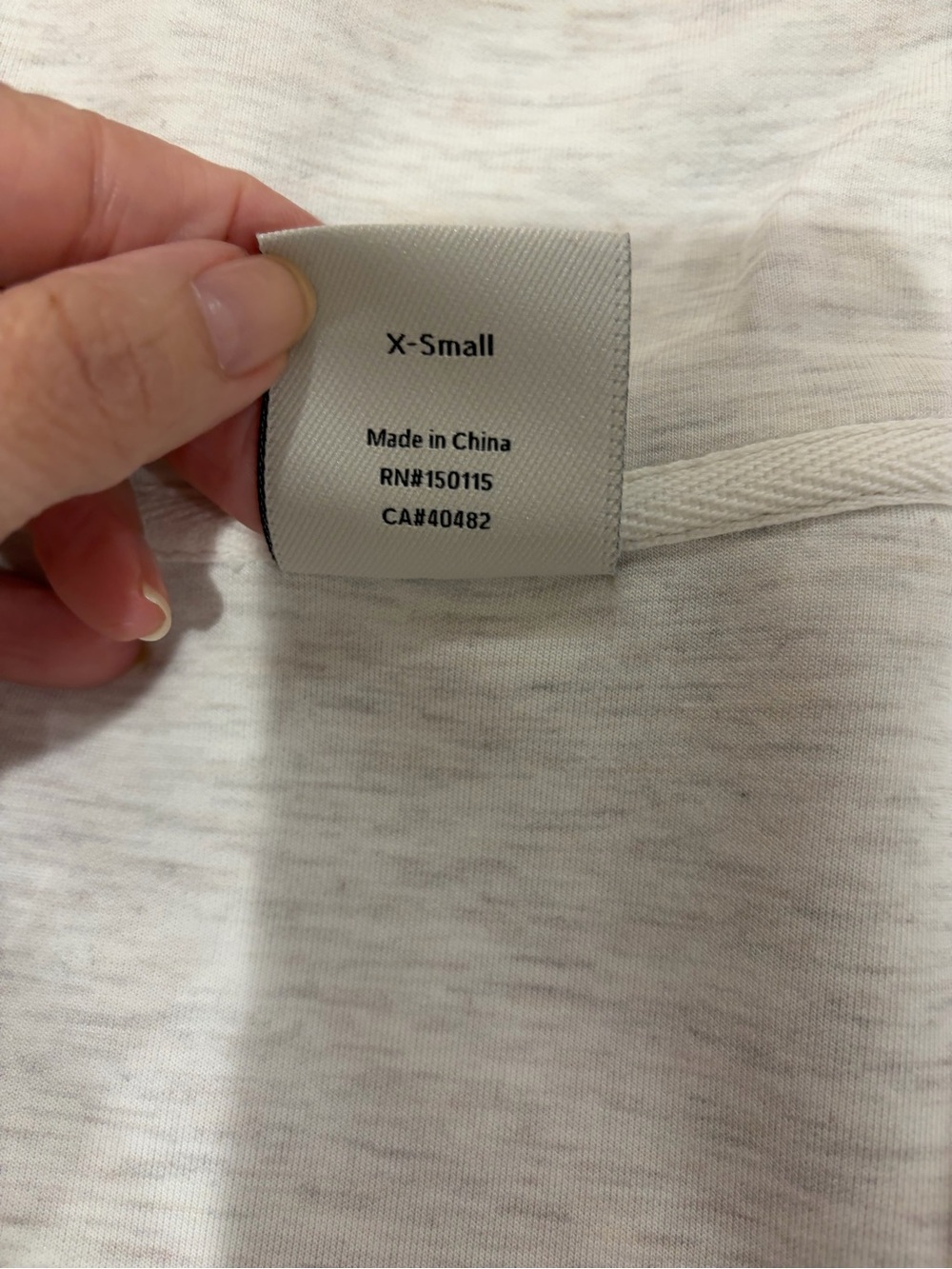 Varley Ivory Marl Button-Front Cozy Jacket - Picture 4 of 6